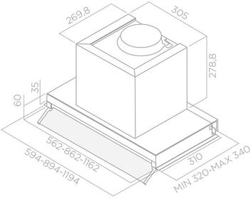 Okap Elica BOXIN LX/BL MAT/A/60