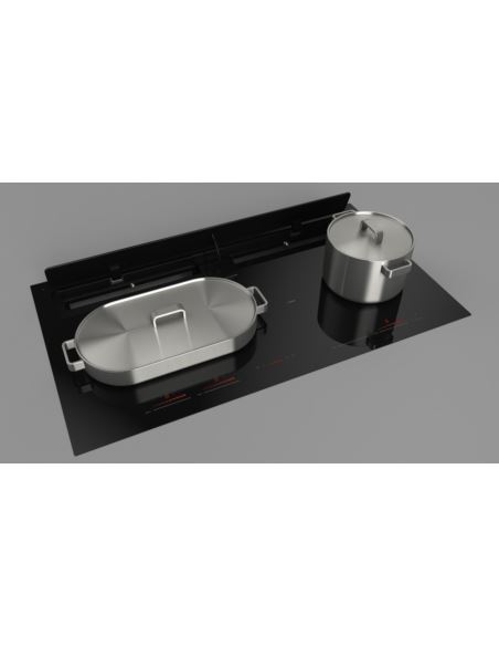 Płyta zin.z okap. Fulgor Milano FCLHD 9041 HID TS