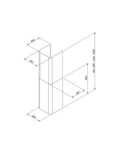 Komin Smeg KITCMNFABBL 2