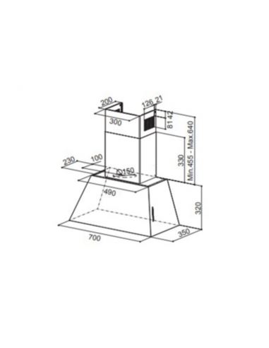 Okap Faber CHLOE EVO OM