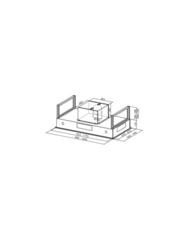 Okap Faber HEAVEN 2.0 GLASS 120