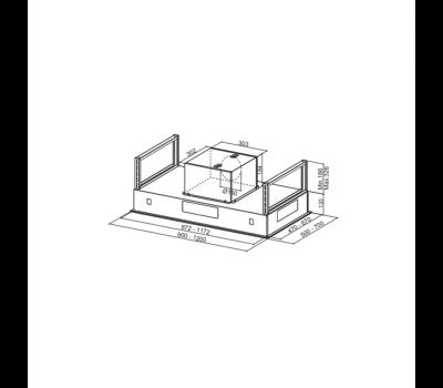 Okap Faber HEAVEN 2.0 GLASS 120