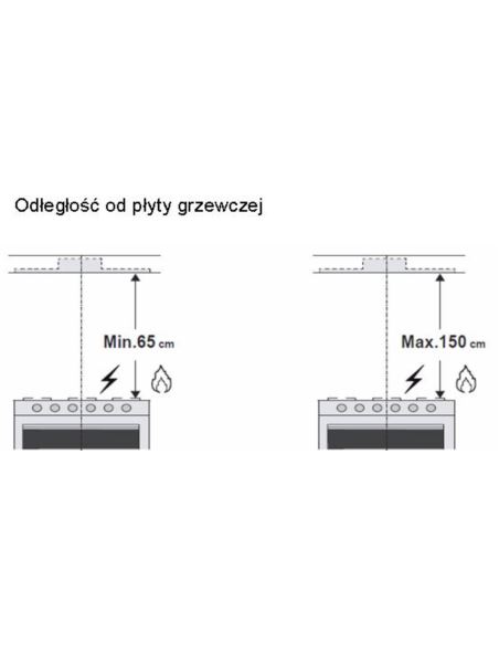 Okap Faber HEAVEN 2.0 GLASS 90