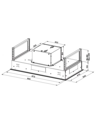 Okap Faber HEAVEN 2.0 GLASS 90