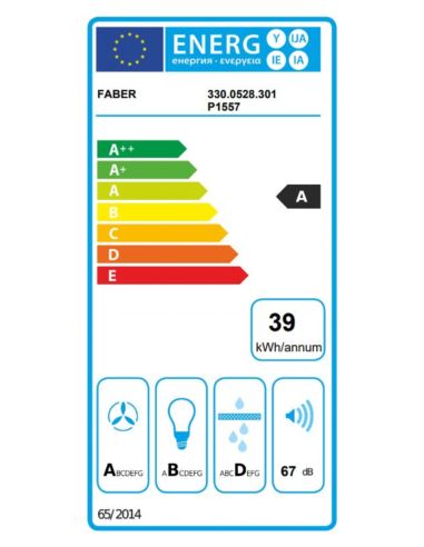 Okap Faber GLAM-FIT WH 55