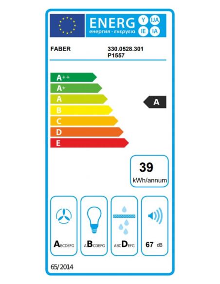 Okap Faber GLAM-FIT WH 55