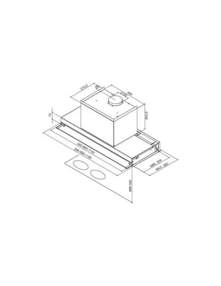 Okap Faber ILMA TOUCH X120