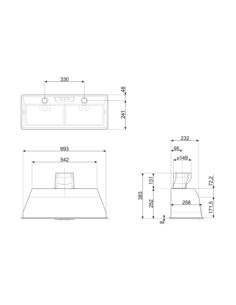 Okap Smeg KSEG7XSA 2