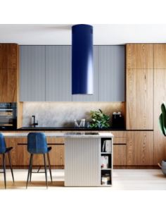 Okap kuchenny Globalo Cylindro Isola 39.5 Blue 2
