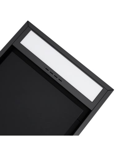 Okap kuchenny Globalo Bardot 100.1 Black