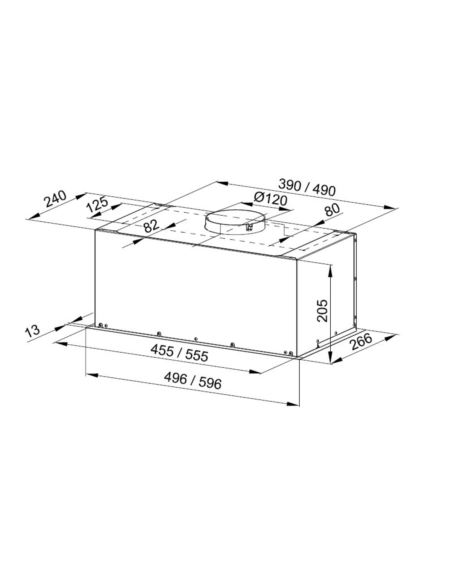Okap kuchenny Globalo Delico 60.1 Inox