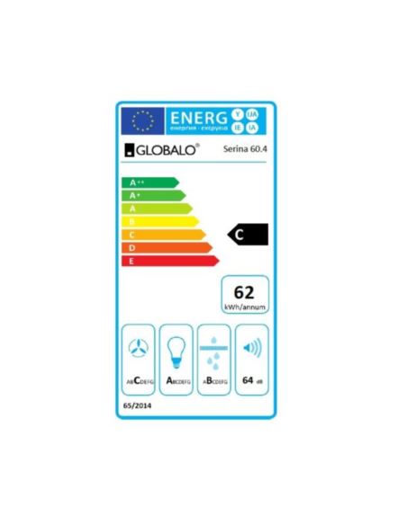 Okap kuchenny Globalo Serina 60.4 Black