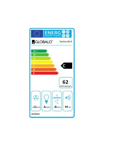 Okap kuchenny Globalo Serina 60.4 White