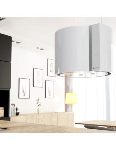 Okap kuchenny Globalo Serina 60.4 White