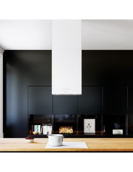 Okap kuchenny Globalo Toredo Isola 40.4 White