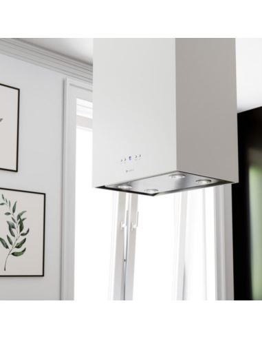 Okap kuchenny Globalo Toredo Isola 40.4 White