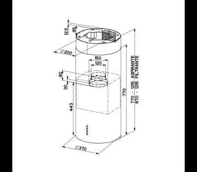 CYLINDRA IS.EVO PLUS BK MATT 37
