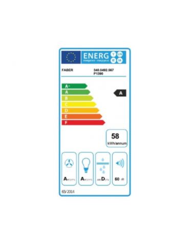 Okap Faber FABULA EVO+ WH 90