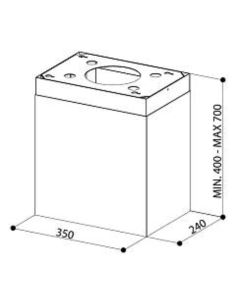 Komin Faber THEA ISOLA WH 2