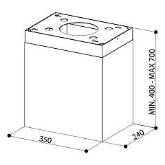 Komin Faber THEA ISOLA WH