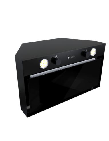 Okap kuchenny Globalo Floweri 60.1 Black