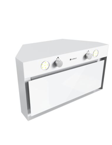 Okap kuchenny Globalo Floweri 60.1 White