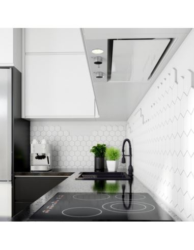 Okap kuchenny Globalo Floweri 60.1 White