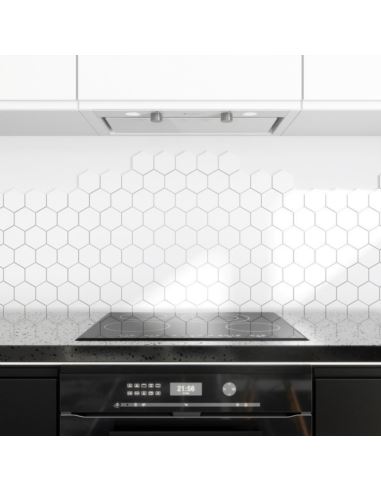 Okap kuchenny Globalo Floweri 60.1 White