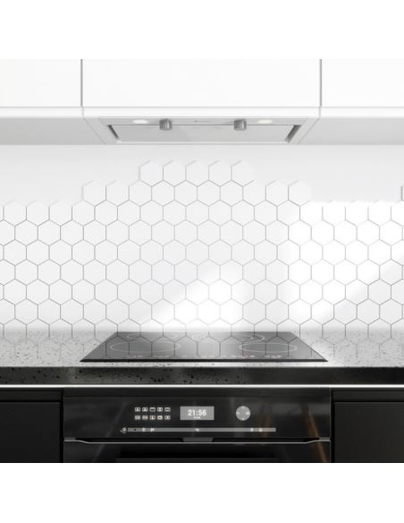 Okap kuchenny Globalo Floweri 60.1 White