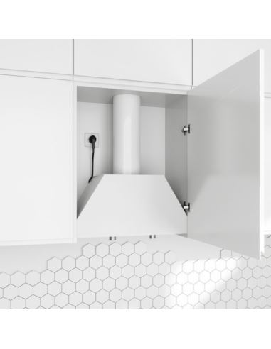 Okap kuchenny Globalo Floweri 60.1 White