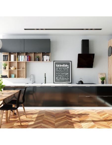 Okap kuchenny Globalo Softedo 60.2 Black