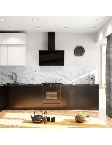 Okap kuchenny Globalo Softedo 90.2 Black