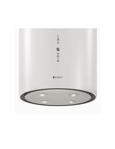 Okap kuchenny Globalo Cylindro Isola 39.5 White