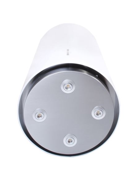 Okap kuchenny Globalo Cylindro Isola 39.5 White