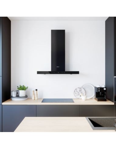 Okap kuchenny Globalo VERTA 90.2 BLACK