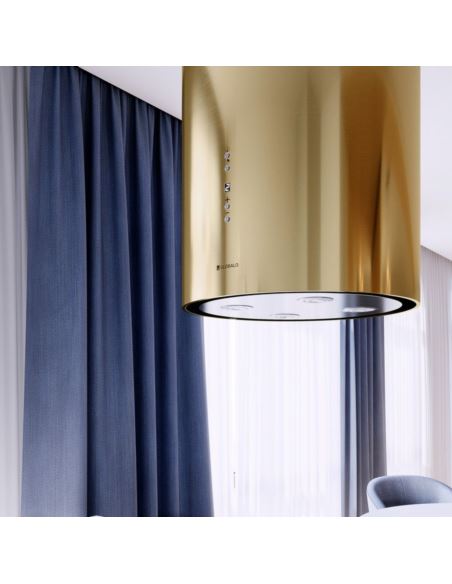 Okap kuchenny Globalo Asterio Isola 39.1 LightGold