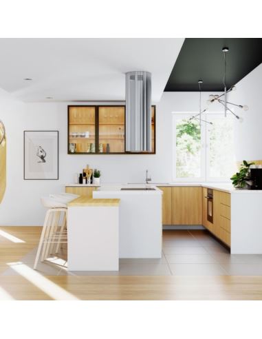 Okap kuchenny Globalo Asterio Isola 39.1 Inox