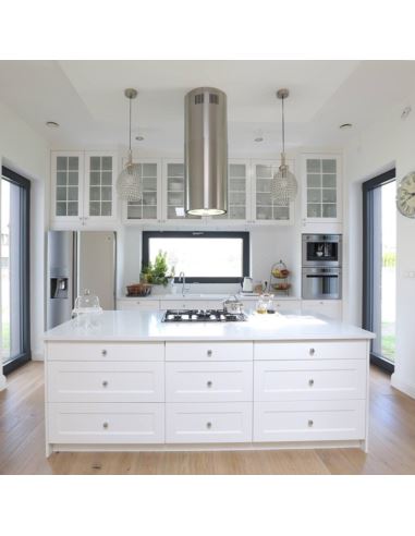 Okap kuchenny Globalo Asterio Isola 39.1 Inox