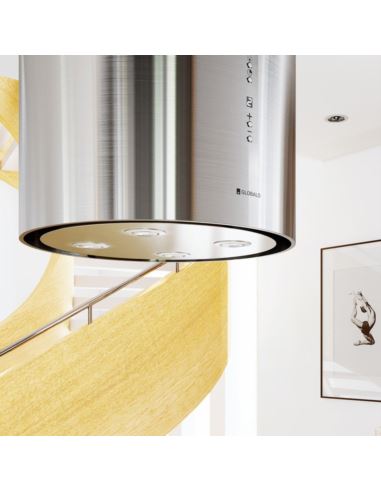 Okap kuchenny Globalo Asterio Isola 39.1 Inox