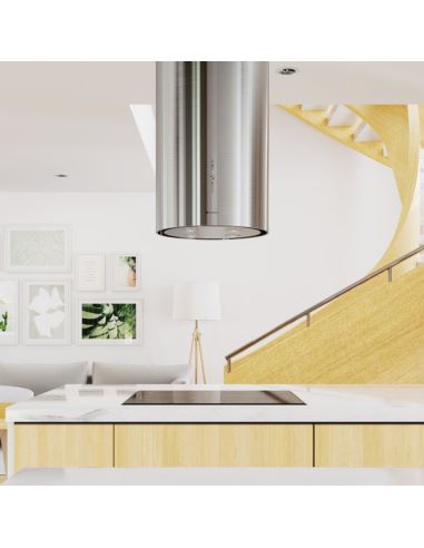 Okap kuchenny Globalo Asterio Isola 39.1 Inox