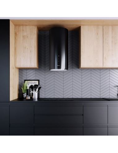 Okap kuchenny Globalo Heweno 39.2 Black