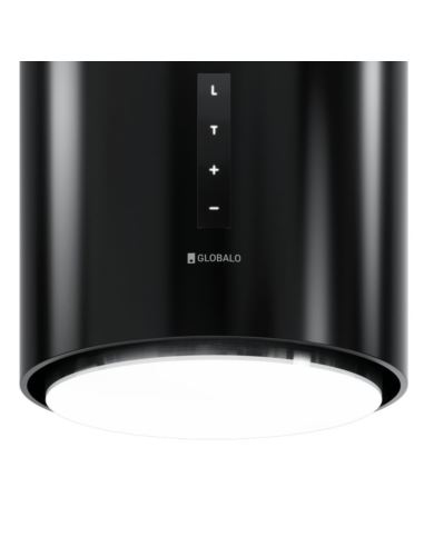 Okap kuchenny Globalo Heweno Isola 39.1 Black