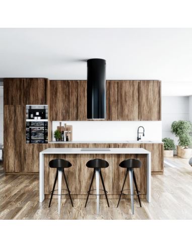 Okap kuchenny Globalo Heweno Isola 39.1 Black