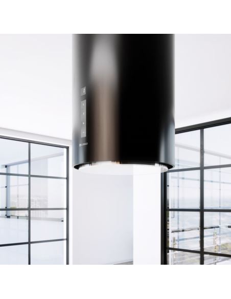 Okap kuchenny Globalo Heweno Isola 39.1 Black