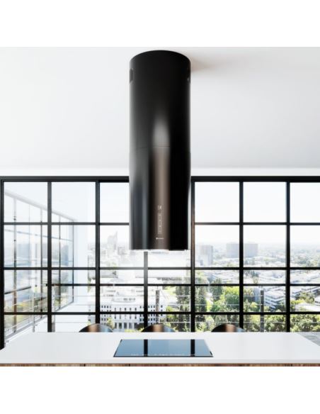 Okap kuchenny Globalo Heweno Isola 39.1 Black