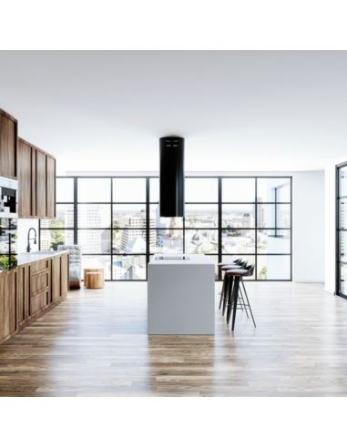 Okap kuchenny Globalo Heweno Isola 39.1 Black