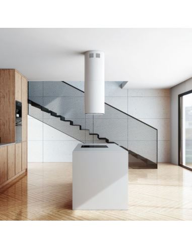 Okap kuchenny Globalo Heweno Isola 39.1 White