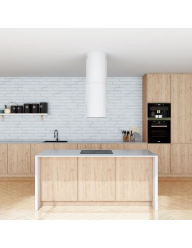 Okap kuchenny Globalo Heweno Isola 39.1 White