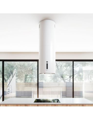 Okap kuchenny Globalo Heweno Isola 39.1 White