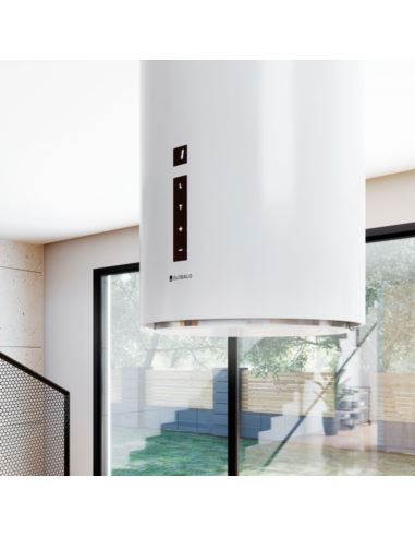 Okap kuchenny Globalo Heweno Isola 39.1 White